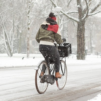Are you going to ride your bike through the winter?